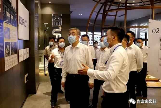 佛山市委书记鲁毅到成都冯旭设计与咨询有限公司调研